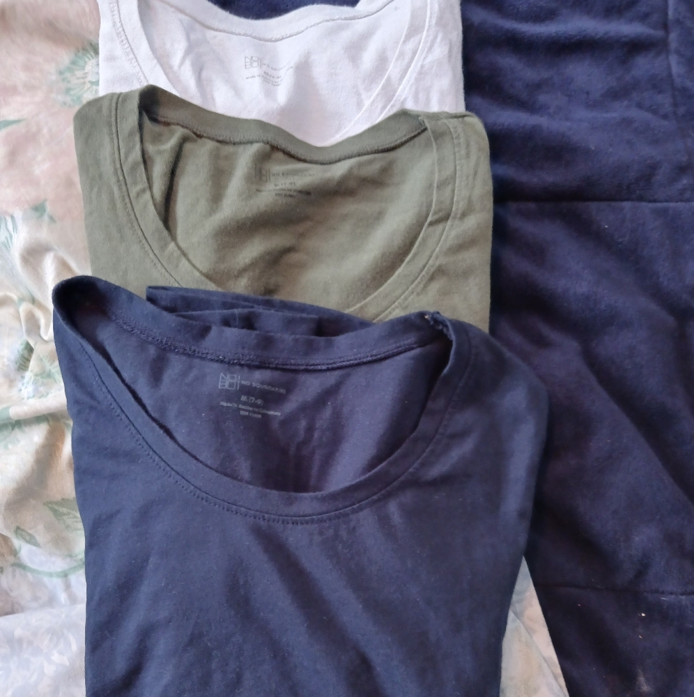Three Plain Tees